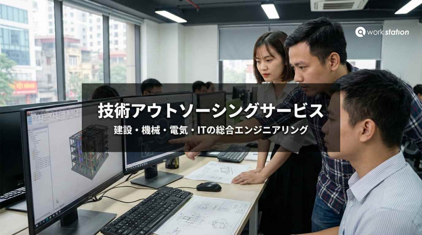 技術アウトソーシングサービス - 建設・機械・電気・ITの総合エンジニアリング体制