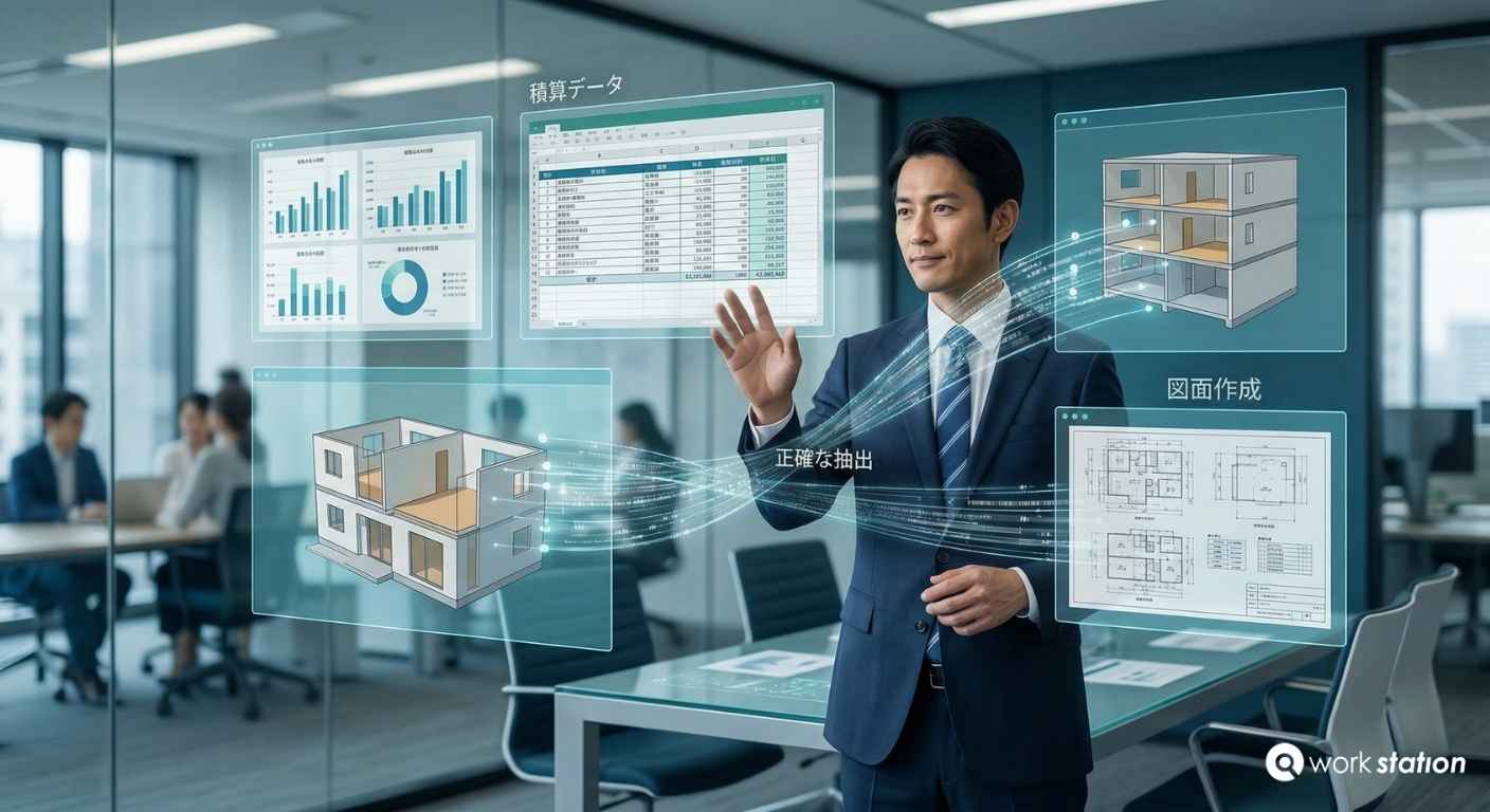 Revit APIによる高精度な数量算出（ボックタック）と積算データの自動化プロセス