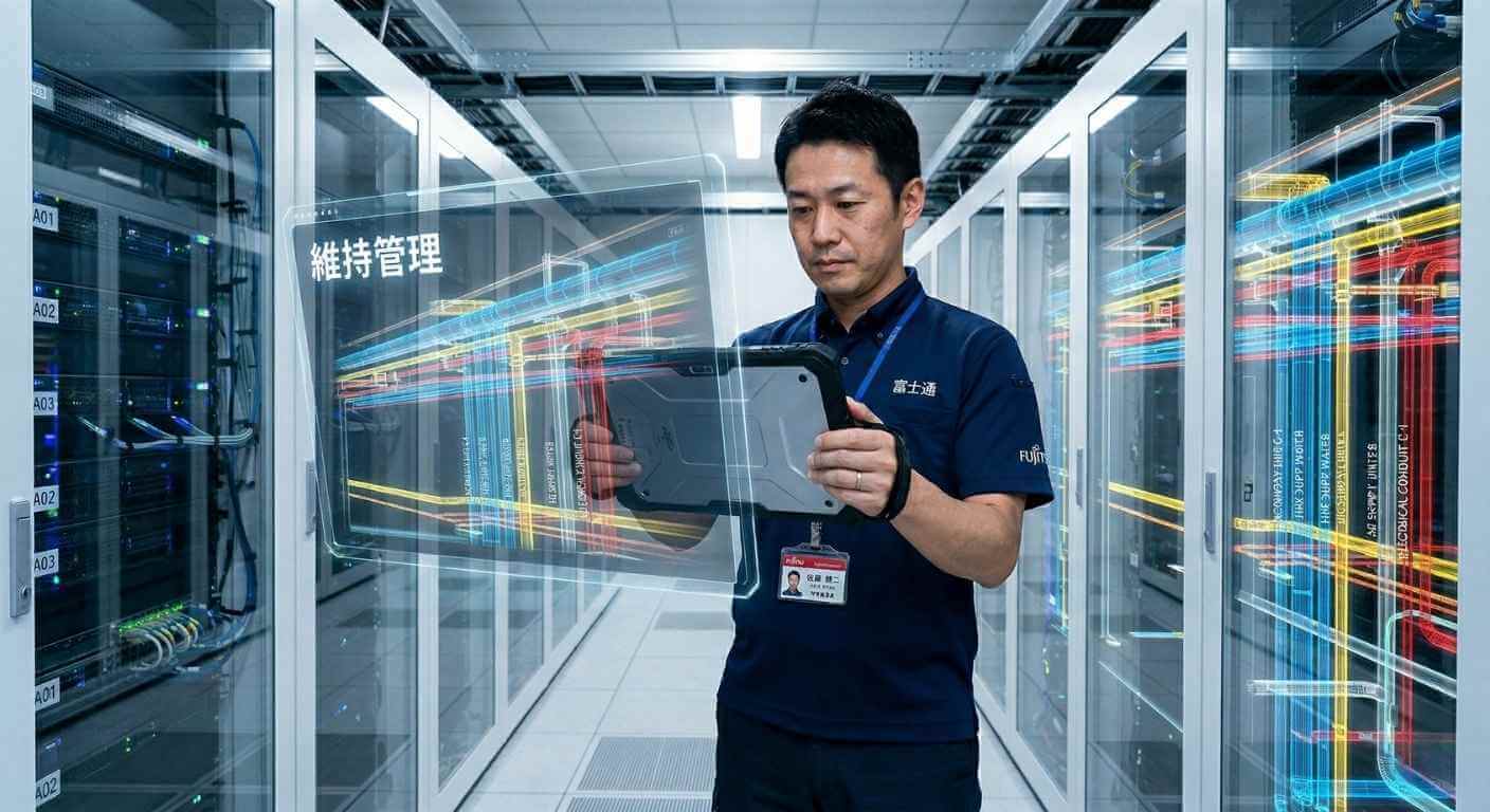 完成したBIMモデルを活用したデータセンターの維持管理