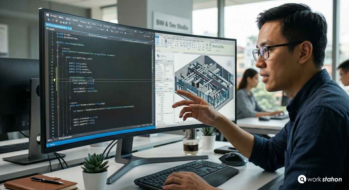 Revit APIを活用してBIMカスタマイズ（C#プログラミング）を行うベトナム人エンジニア