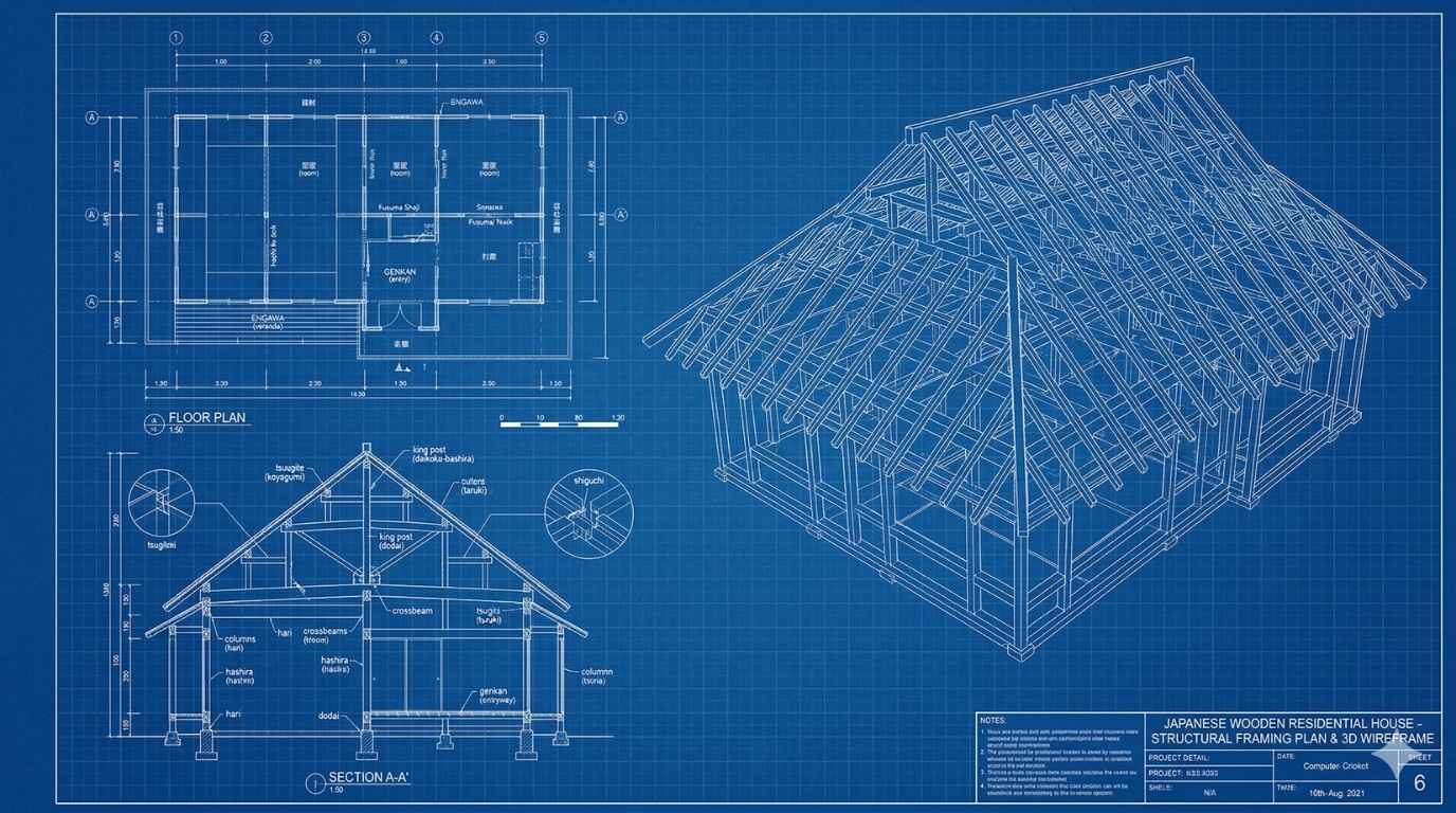 Wooden Blueprint