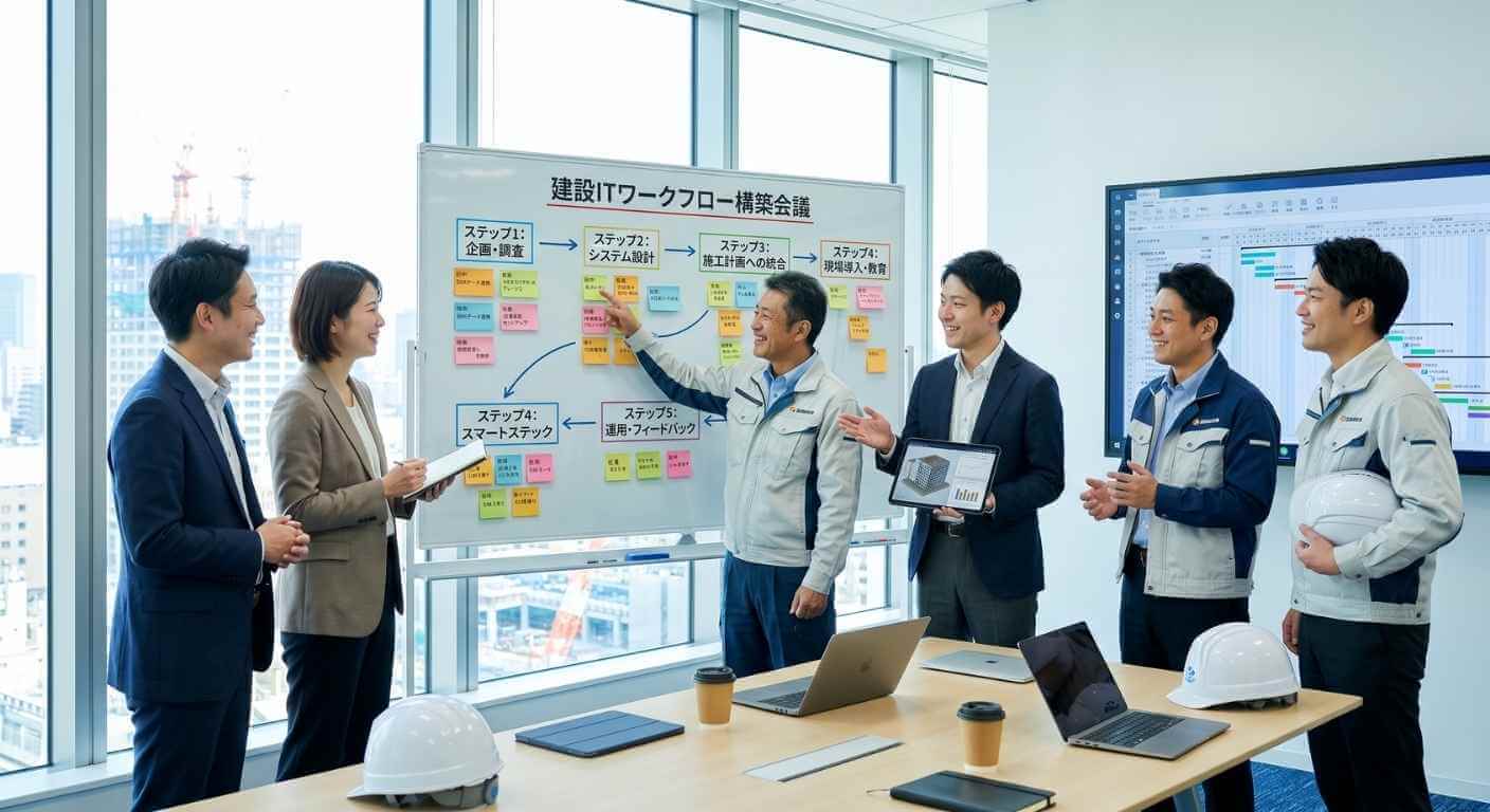スモールスタートから始める建設DXの導入ステップ